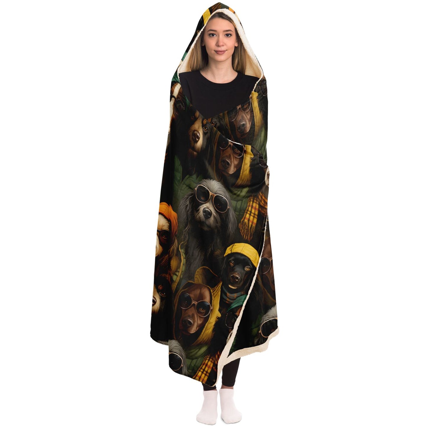 Kozy Komfort Hooded Cool Dogs Blanket