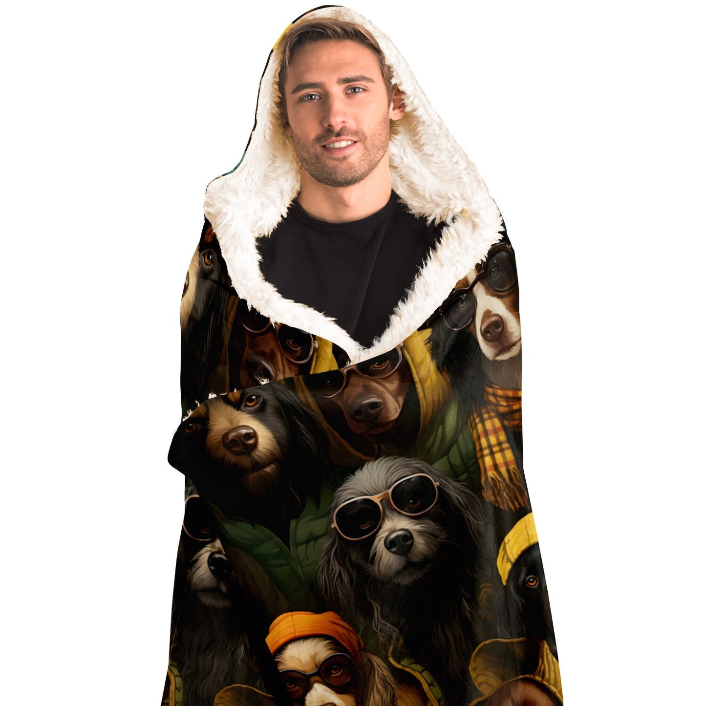 Kozy Komfort Hooded Cool Dogs Blanket
