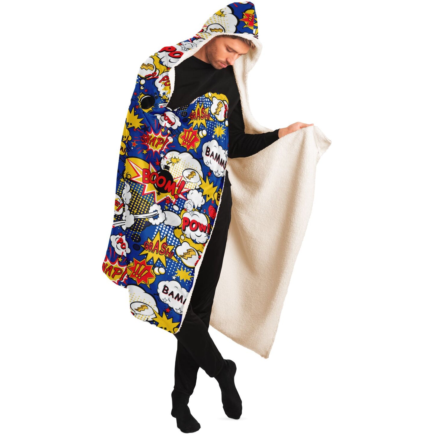 Kozy Komfort Hooded Comic Book Blanket