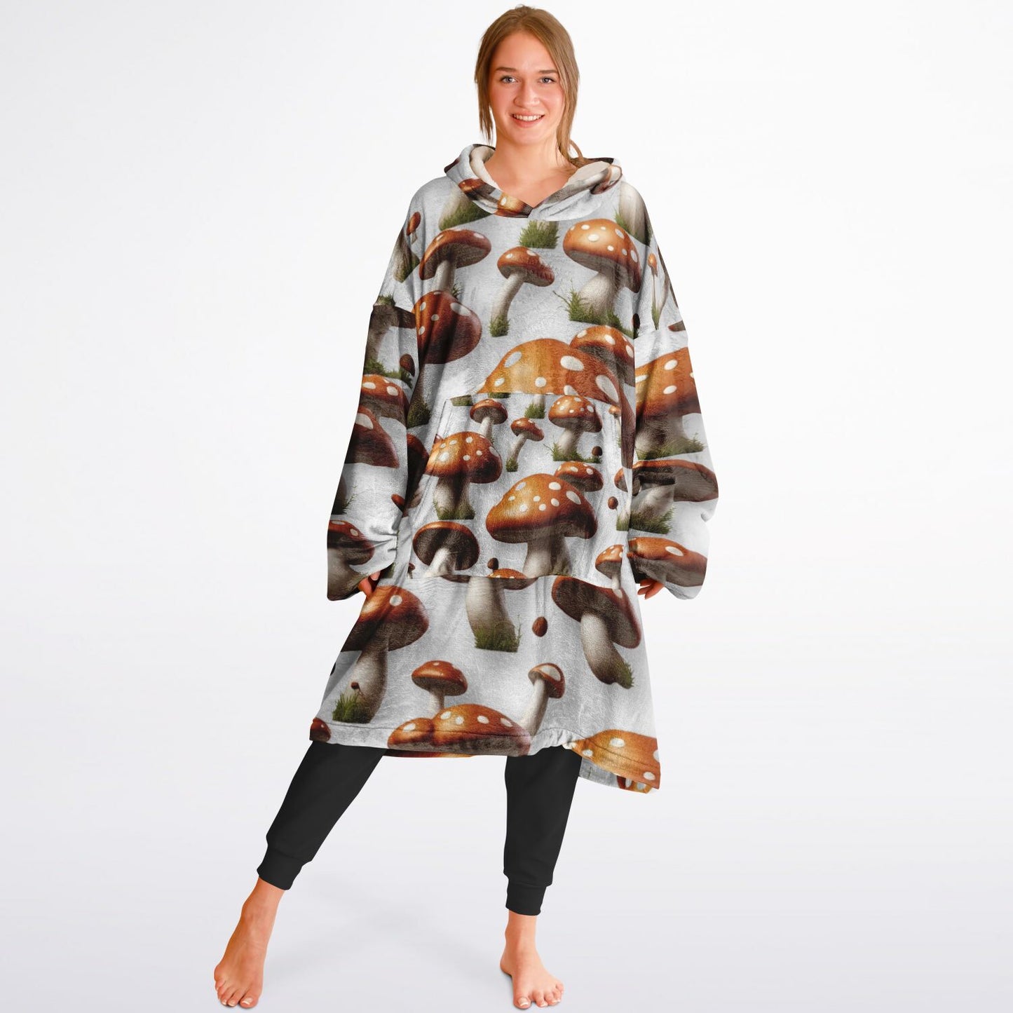 Kozy Komfort Mushroom Blanket Hoodie