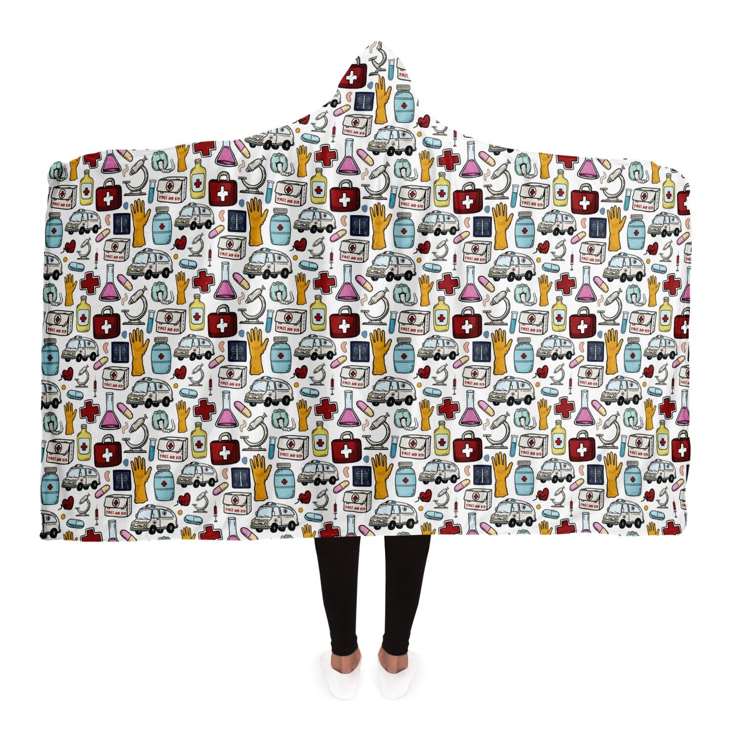 Kozy Komfort Hooded Nurse Blanket