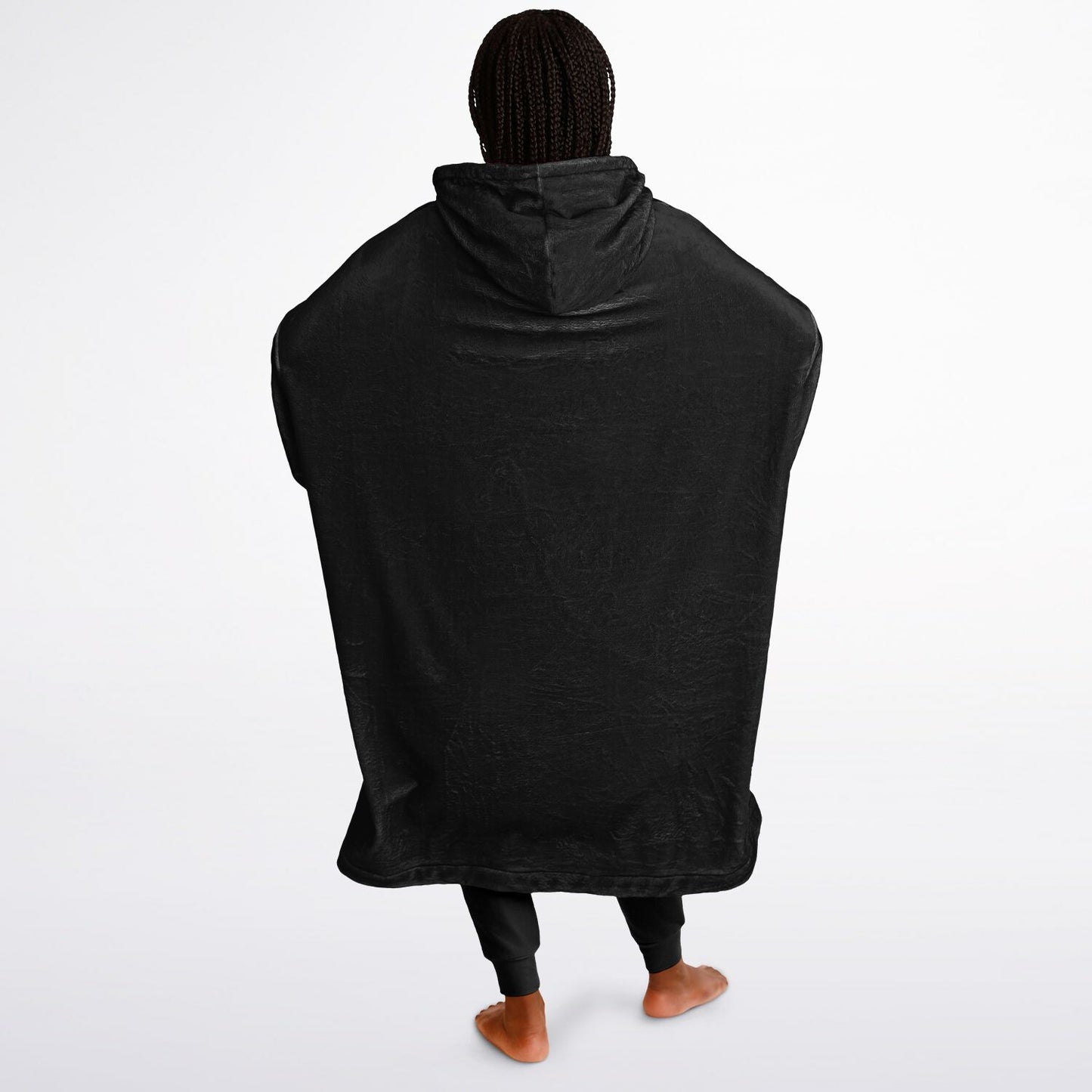 Kozy Komfort Blanket Hoodie - Black